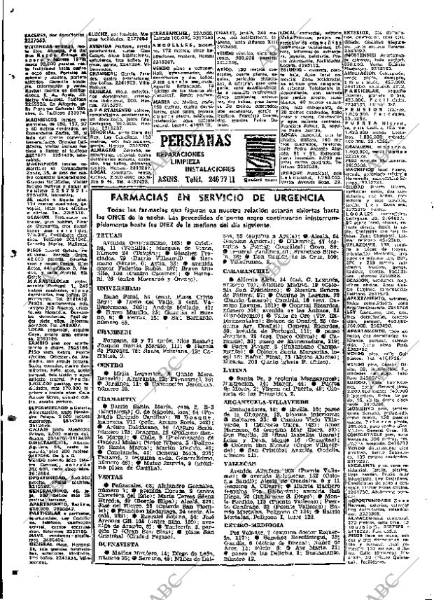 ABC MADRID 21-11-1969 página 100