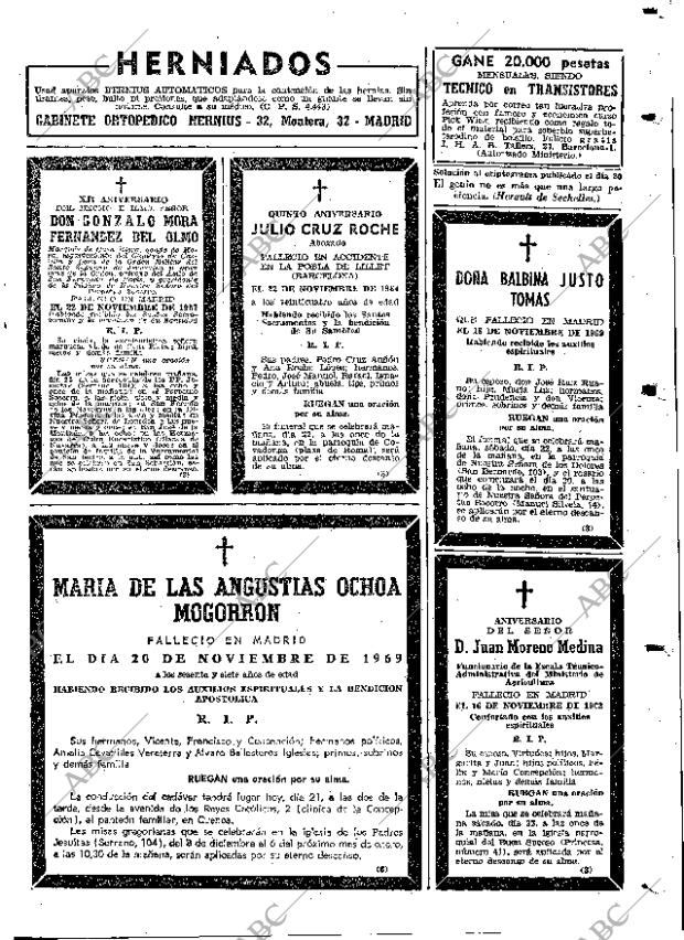 ABC MADRID 21-11-1969 página 111