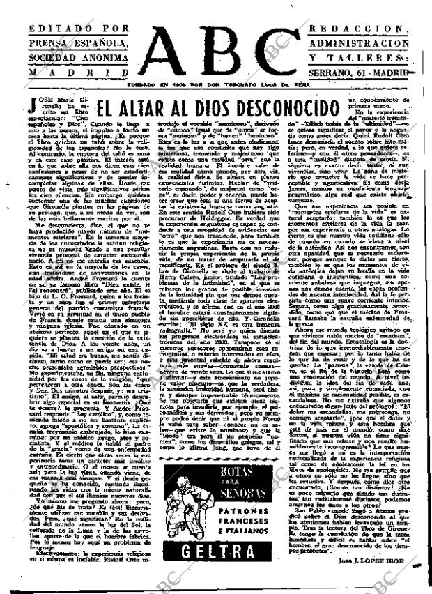 ABC MADRID 21-11-1969 página 3