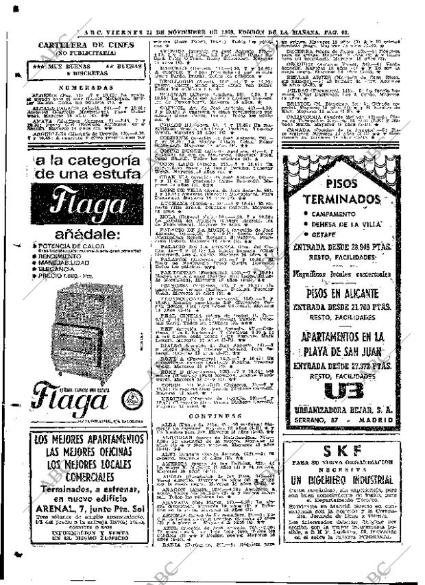 ABC MADRID 21-11-1969 página 90