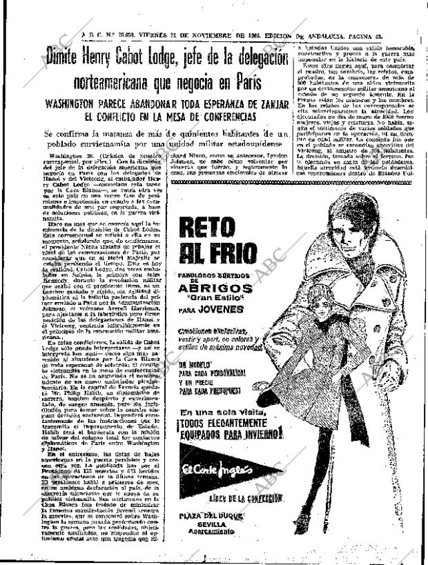 ABC SEVILLA 21-11-1969 página 61