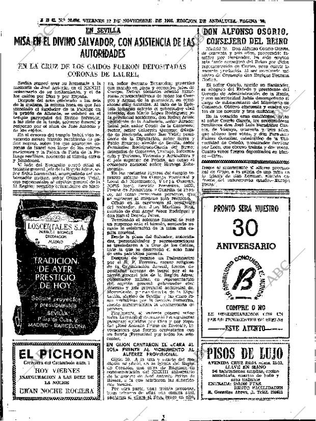 ABC SEVILLA 21-11-1969 página 66