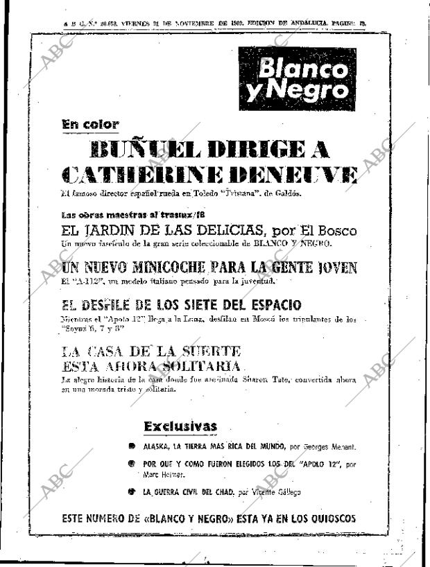 ABC SEVILLA 21-11-1969 página 69