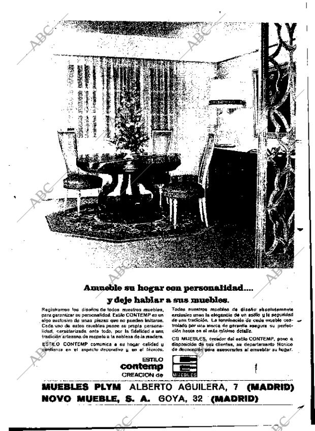 ABC MADRID 22-11-1969 página 15