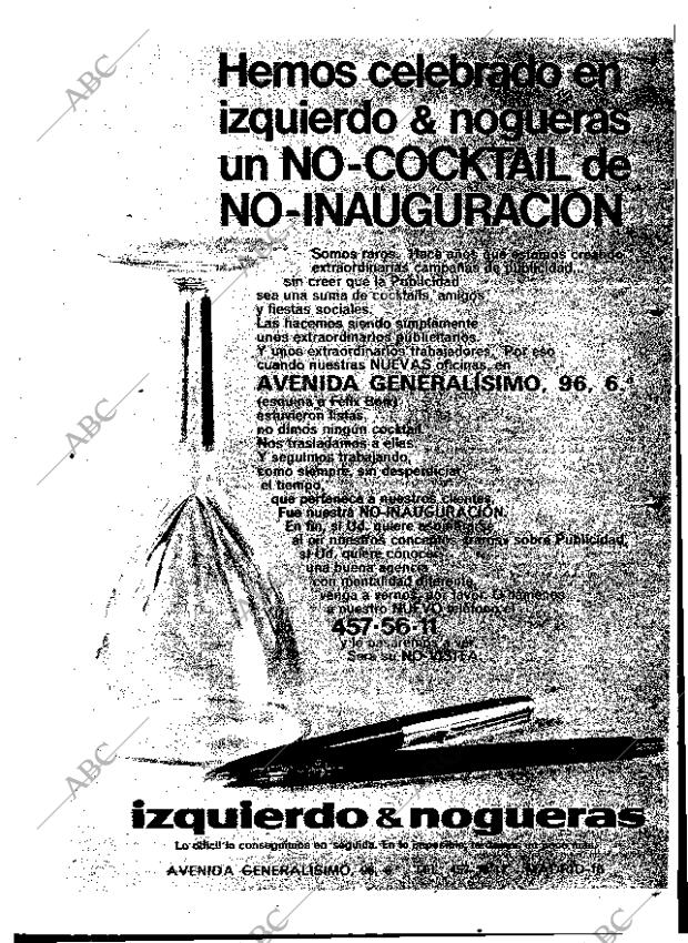 ABC MADRID 22-11-1969 página 23