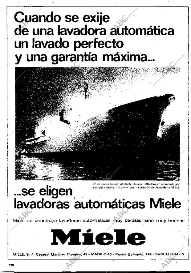 BLANCO Y NEGRO MADRID 22-11-1969 página 112