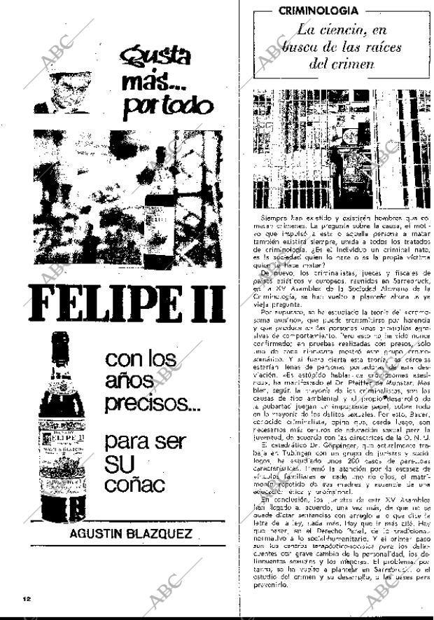 BLANCO Y NEGRO MADRID 22-11-1969 página 12