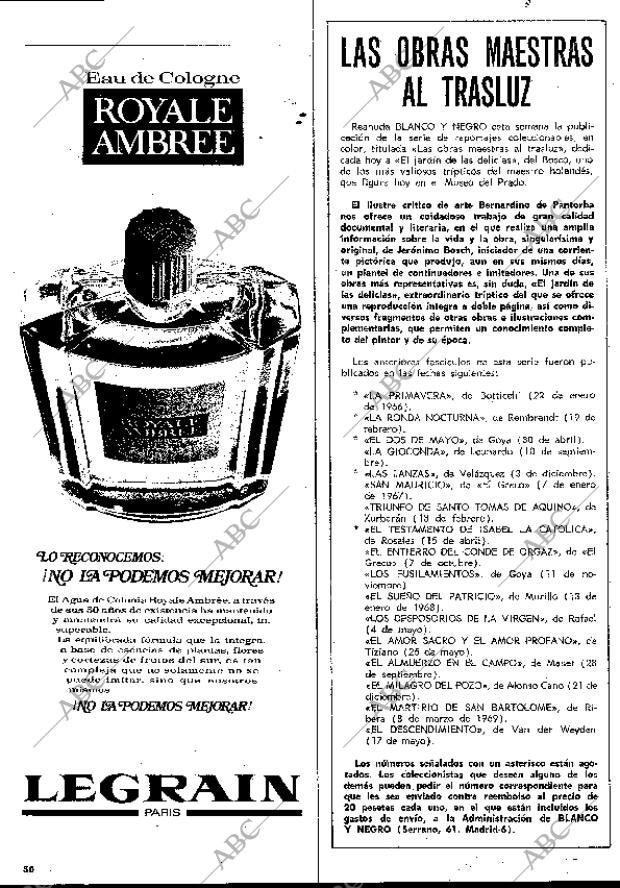 BLANCO Y NEGRO MADRID 22-11-1969 página 50