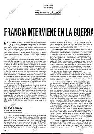 BLANCO Y NEGRO MADRID 22-11-1969 página 74