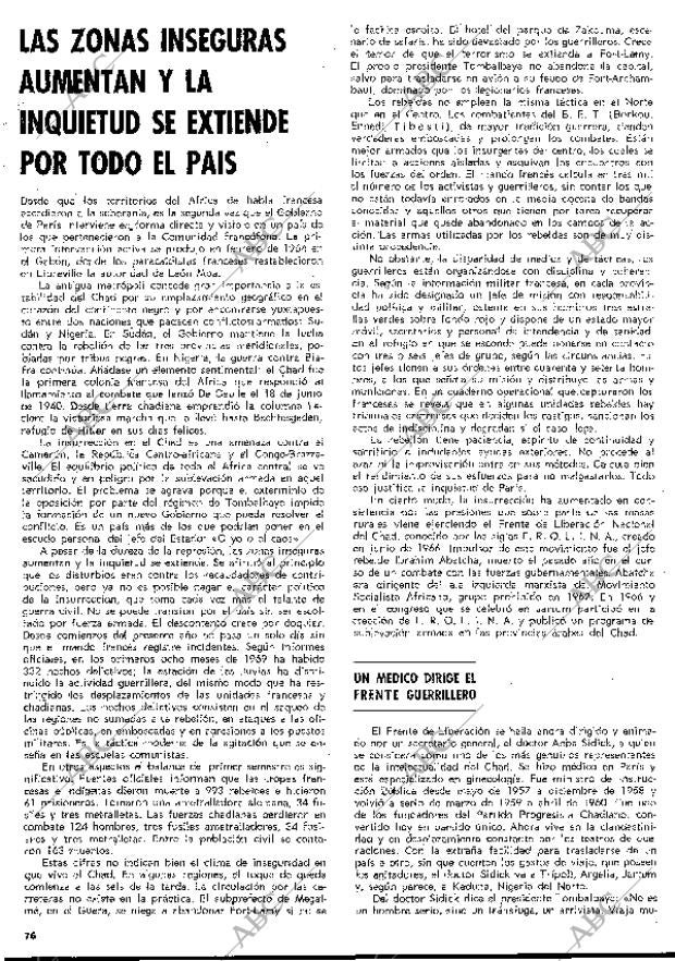 BLANCO Y NEGRO MADRID 22-11-1969 página 76