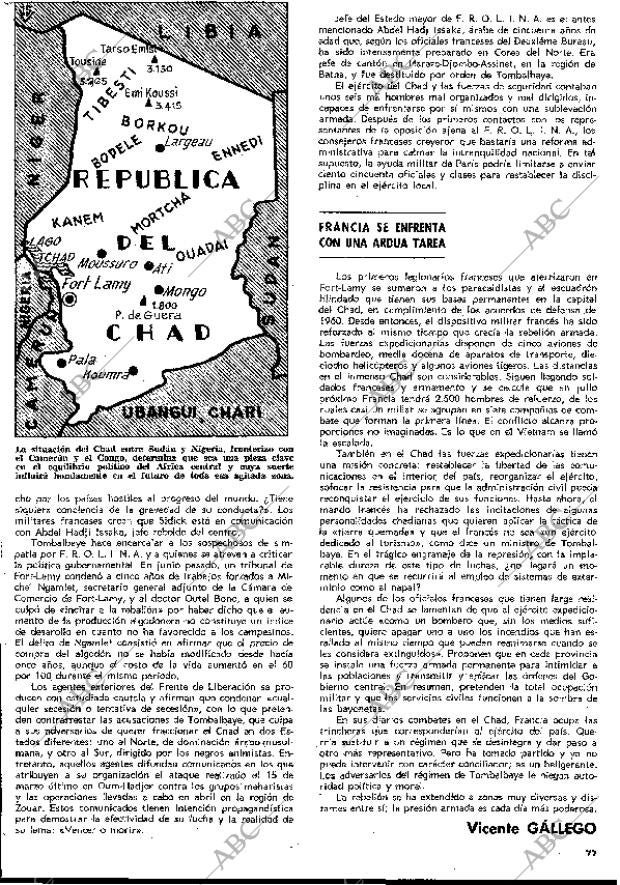 BLANCO Y NEGRO MADRID 22-11-1969 página 77