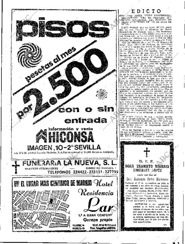 ABC SEVILLA 23-11-1969 página 105