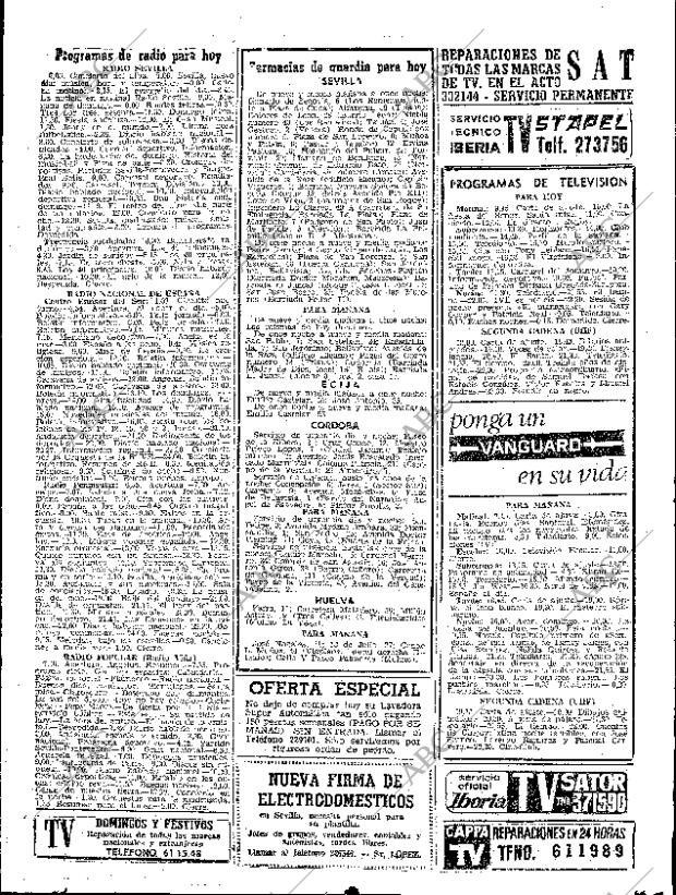 ABC SEVILLA 23-11-1969 página 113