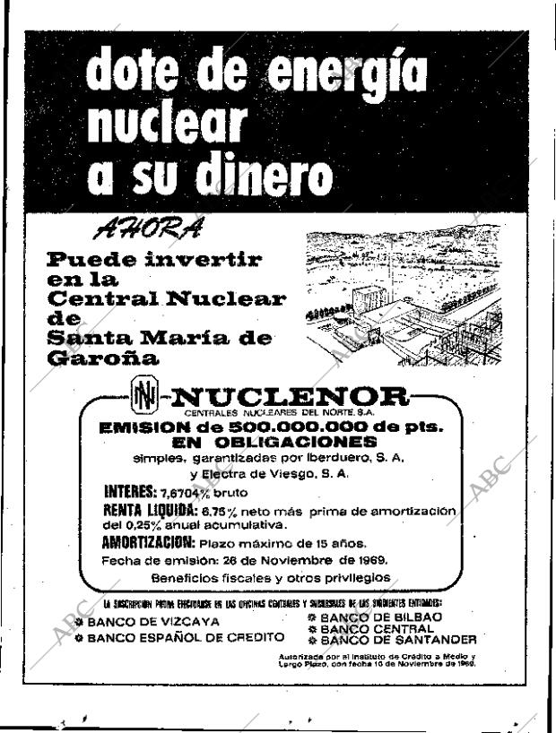 ABC SEVILLA 23-11-1969 página 15