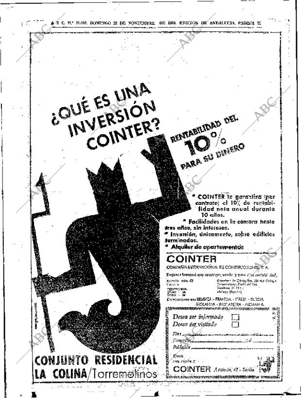 ABC SEVILLA 23-11-1969 página 50