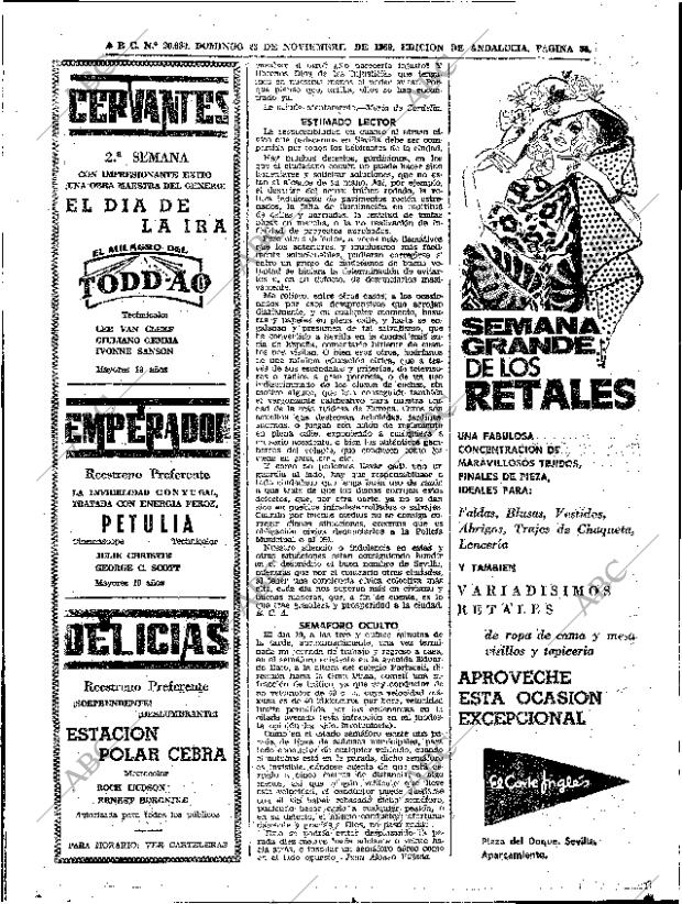ABC SEVILLA 23-11-1969 página 60