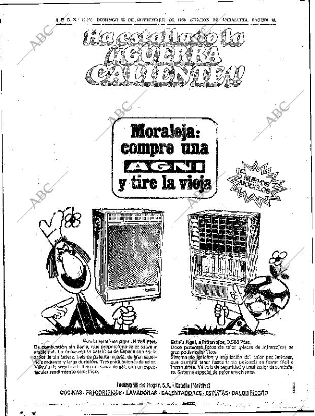 ABC SEVILLA 23-11-1969 página 78