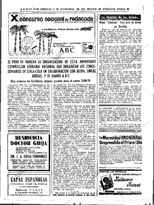 ABC SEVILLA 23-11-1969 página 97