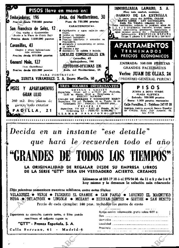 ABC MADRID 25-11-1969 página 10