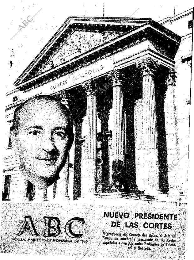 ABC SEVILLA 25-11-1969 página 1