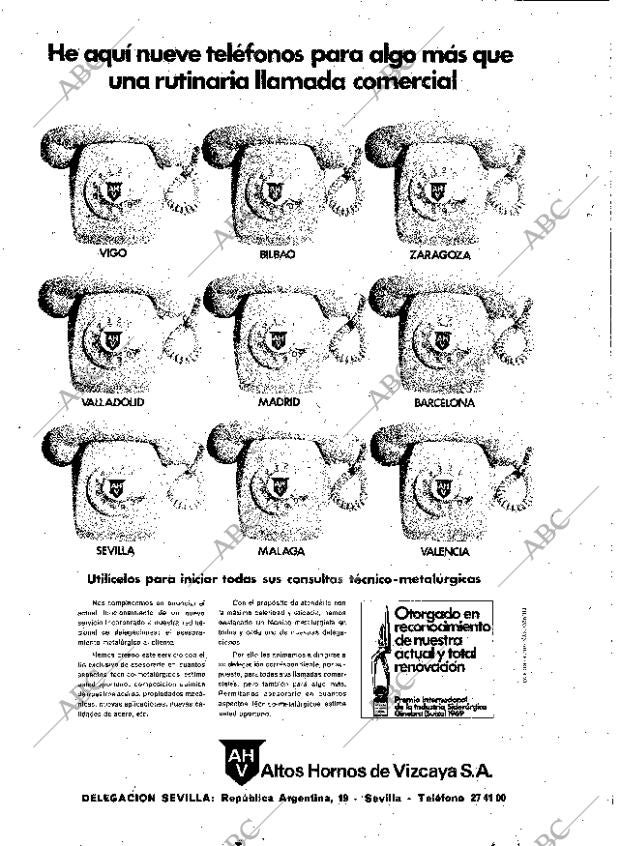 ABC SEVILLA 25-11-1969 página 22