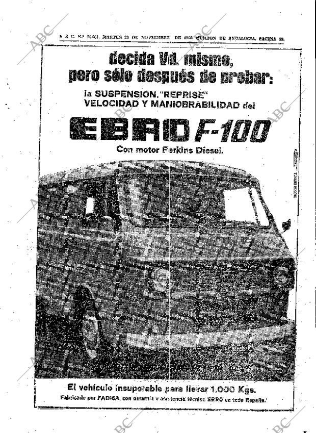 ABC SEVILLA 25-11-1969 página 39