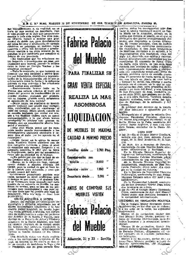 ABC SEVILLA 25-11-1969 página 52