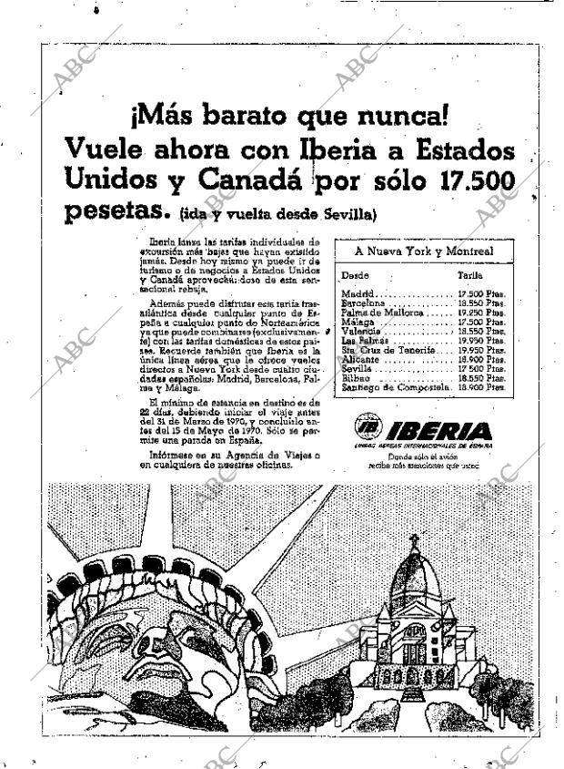 ABC SEVILLA 25-11-1969 página 6