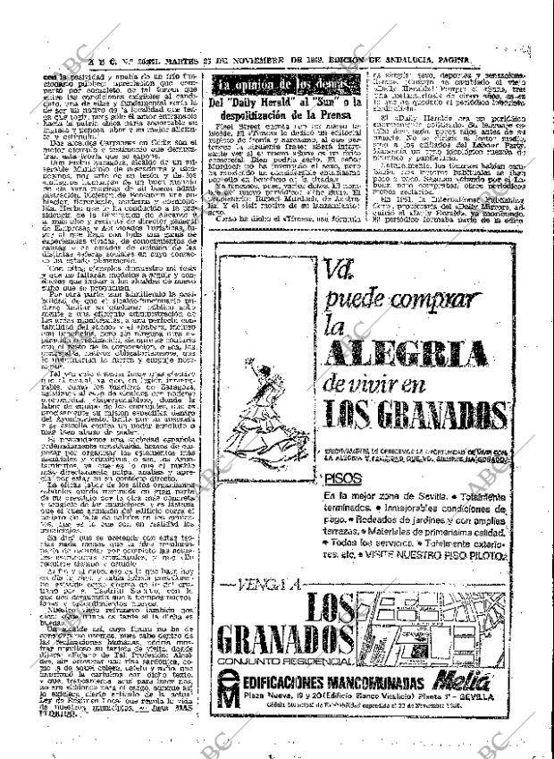 ABC SEVILLA 25-11-1969 página 83