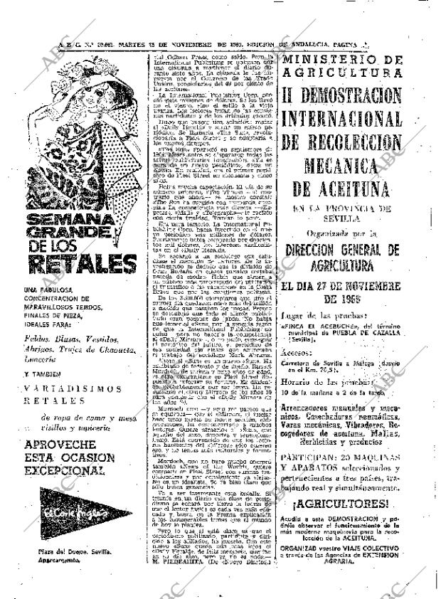 ABC SEVILLA 25-11-1969 página 84