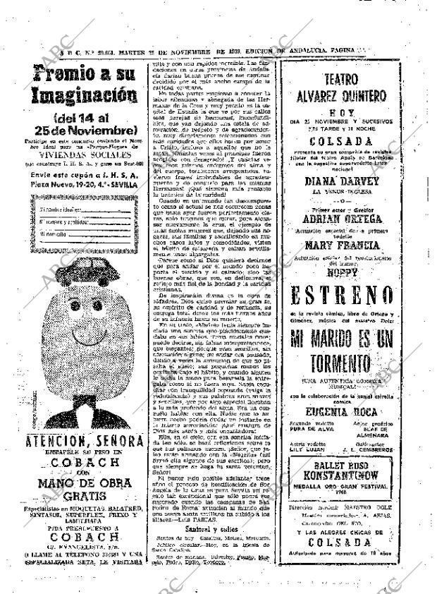 ABC SEVILLA 25-11-1969 página 88