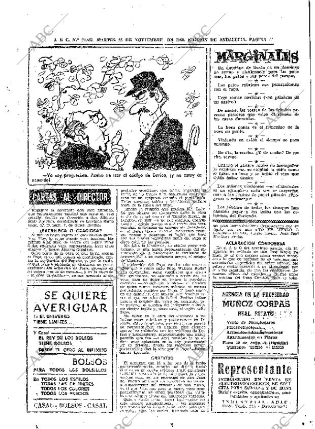 ABC SEVILLA 25-11-1969 página 89