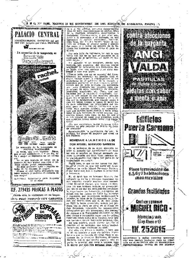 ABC SEVILLA 25-11-1969 página 92