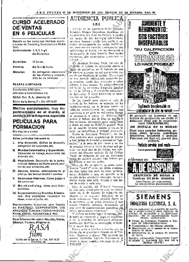 ABC MADRID 27-11-1969 página 56