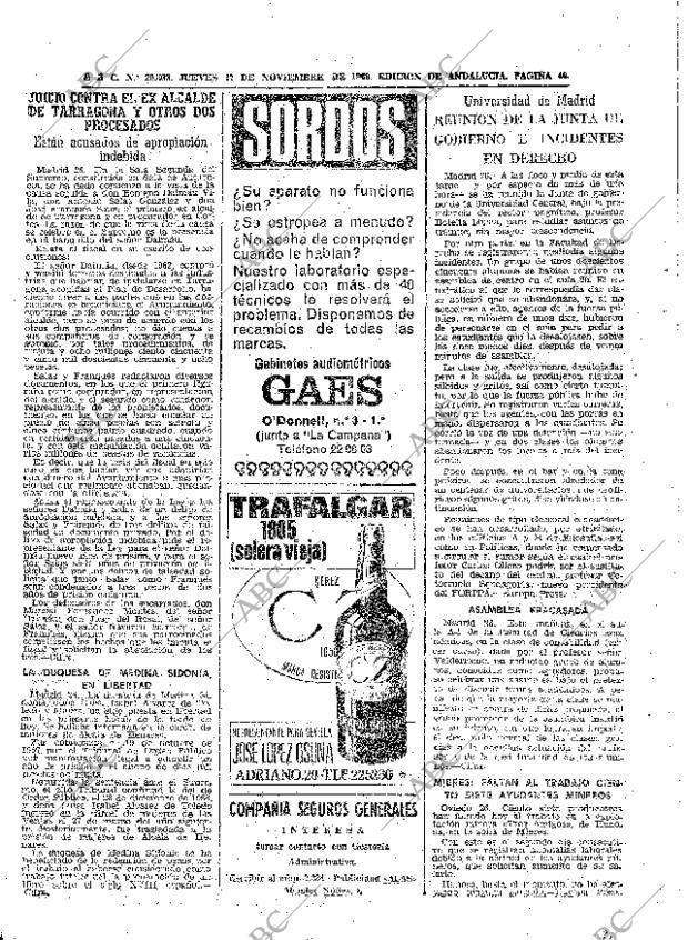 ABC SEVILLA 27-11-1969 página 40