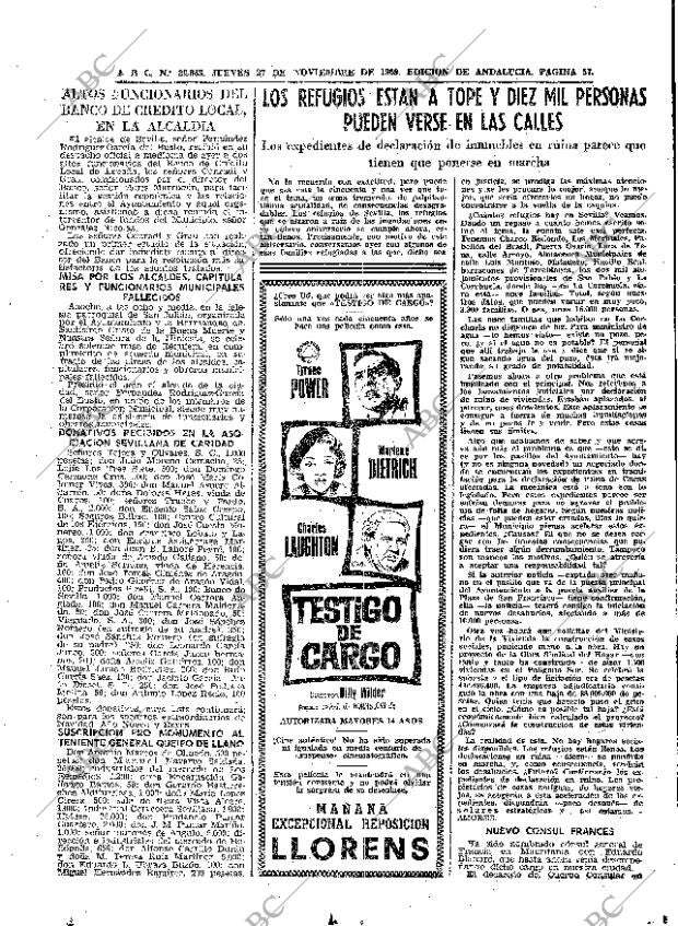 ABC SEVILLA 27-11-1969 página 57