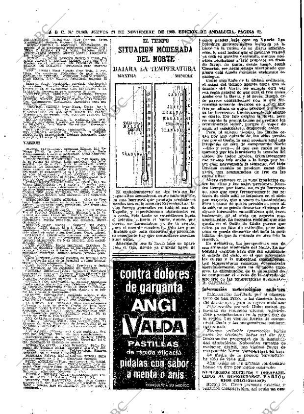 ABC SEVILLA 27-11-1969 página 71