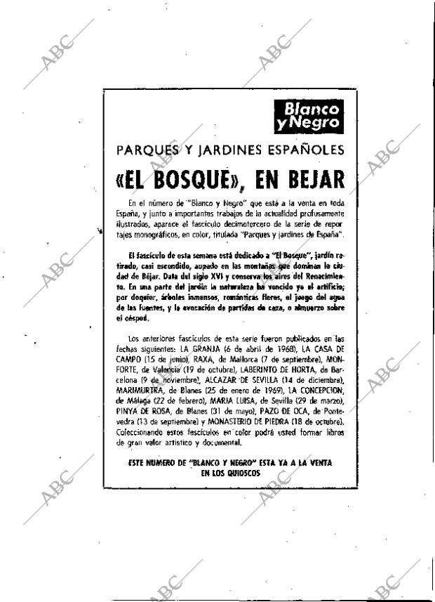 ABC MADRID 28-11-1969 página 119