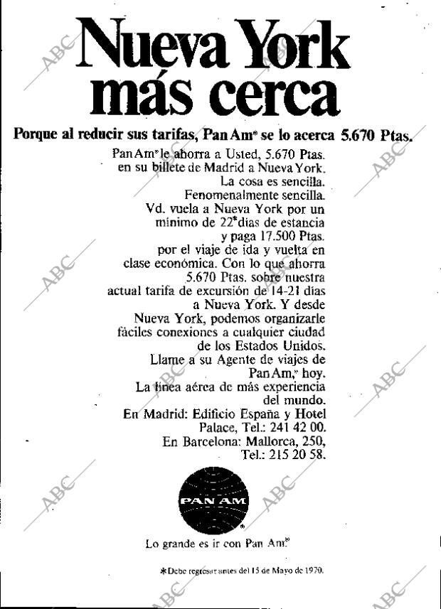 ABC MADRID 29-11-1969 página 122