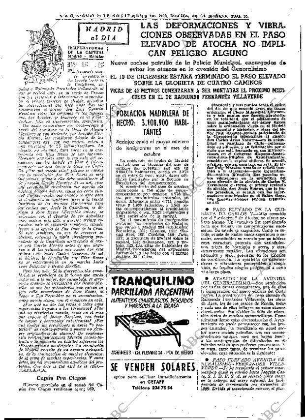 ABC MADRID 29-11-1969 página 55