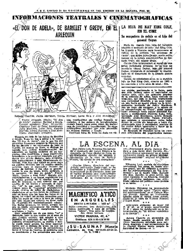 ABC MADRID 29-11-1969 página 83