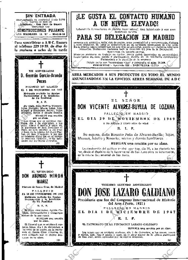 ABC MADRID 30-11-1969 página 102