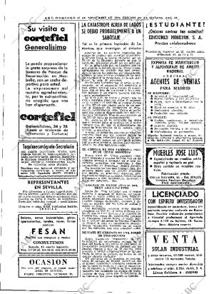 ABC MADRID 30-11-1969 página 28