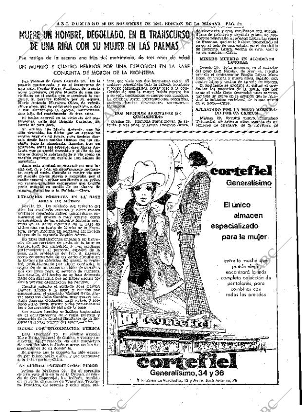 ABC MADRID 30-11-1969 página 29