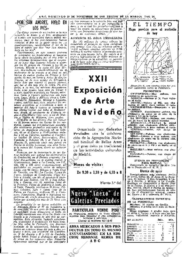 ABC MADRID 30-11-1969 página 36