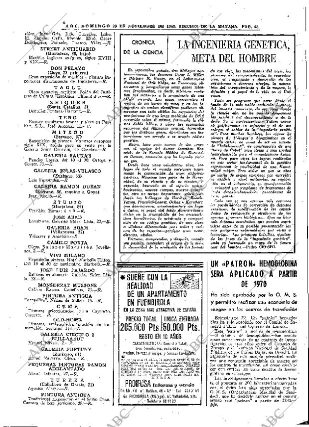 ABC MADRID 30-11-1969 página 53