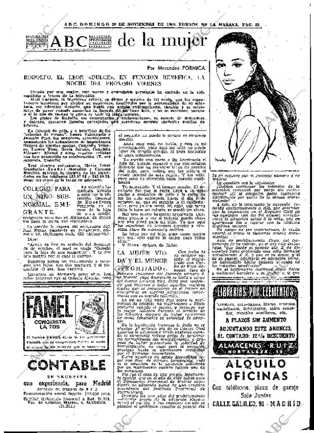 ABC MADRID 30-11-1969 página 55