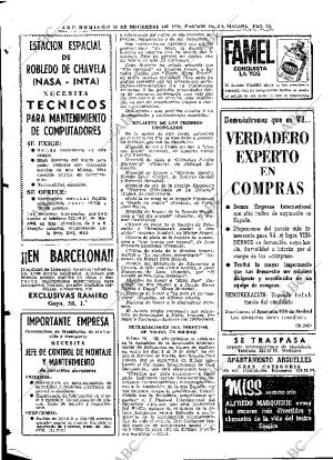 ABC MADRID 30-11-1969 página 74