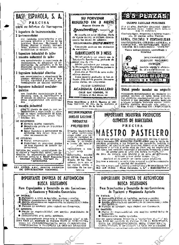 ABC MADRID 30-11-1969 página 98