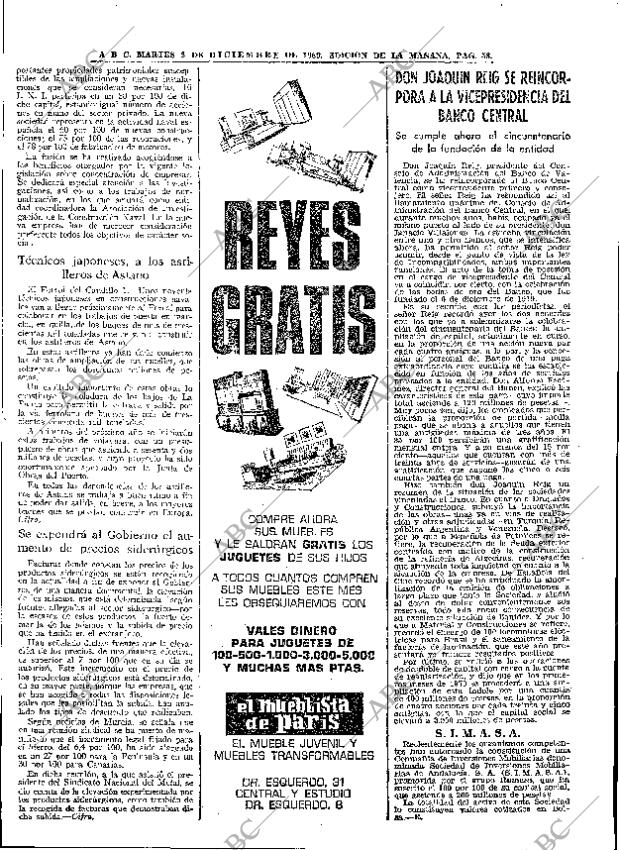 ABC MADRID 02-12-1969 página 58